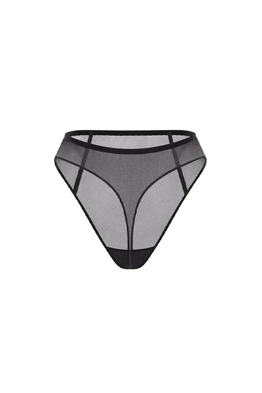 UNNAMED 2.0 BLACK HIGH-WAISTED BRIEF