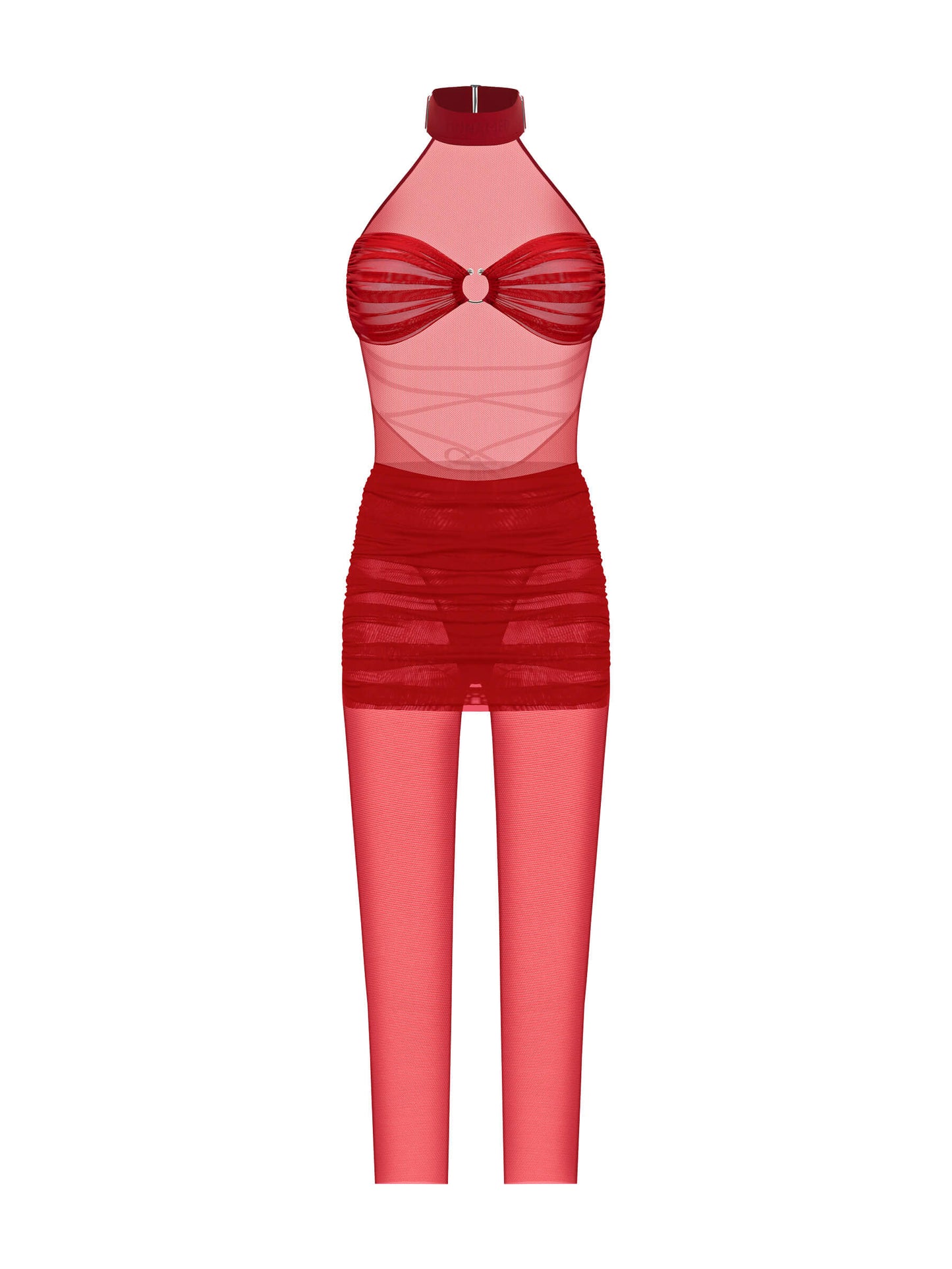 Reverie Red Catsuit