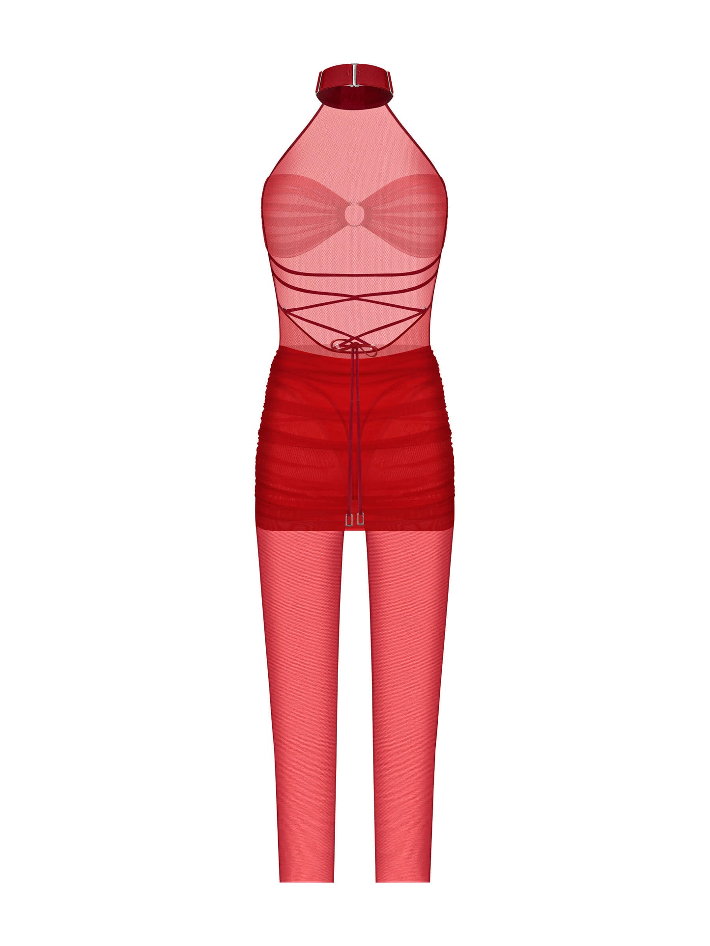 Reverie Red Catsuit