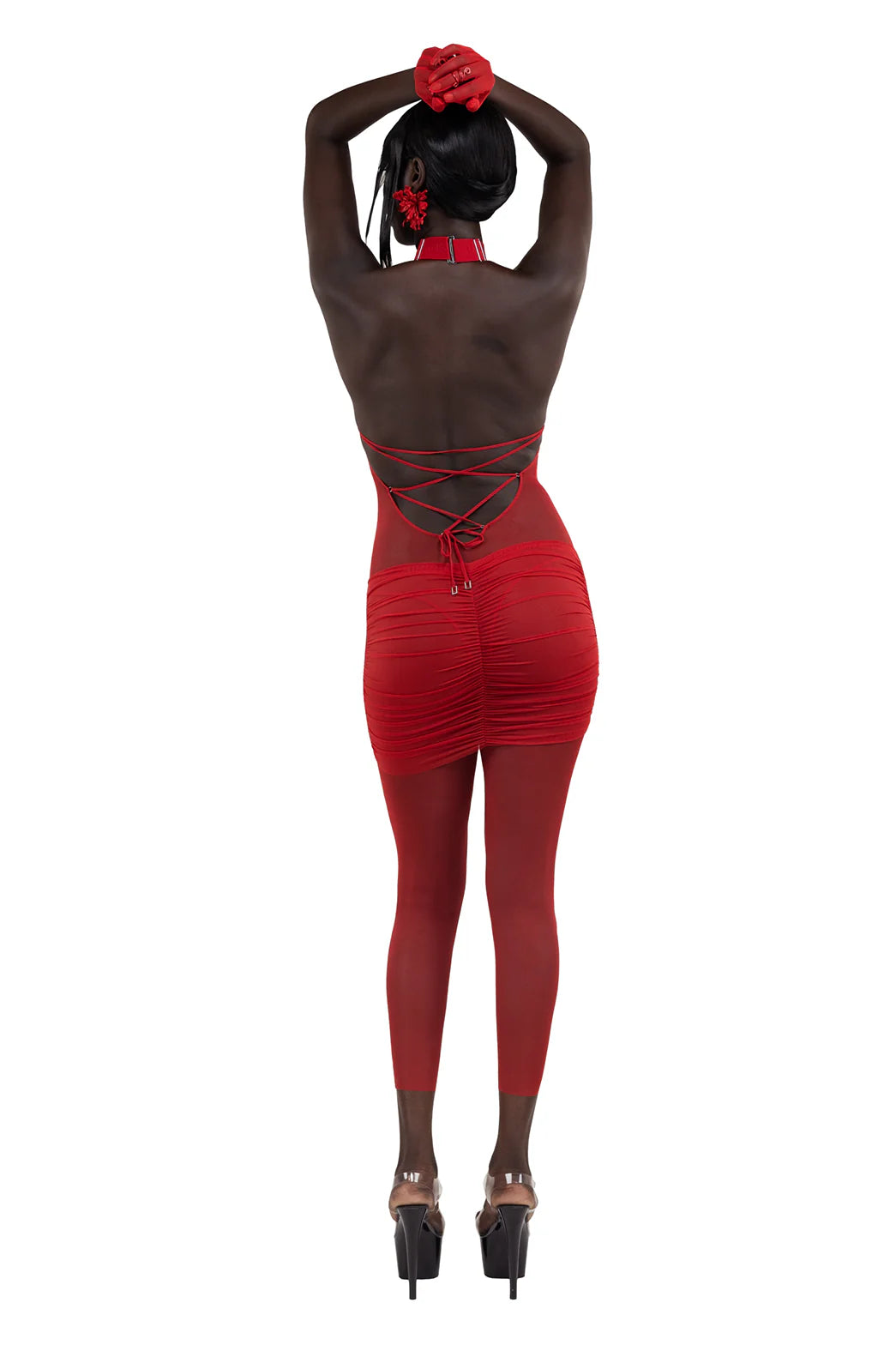 Reverie Red Catsuit