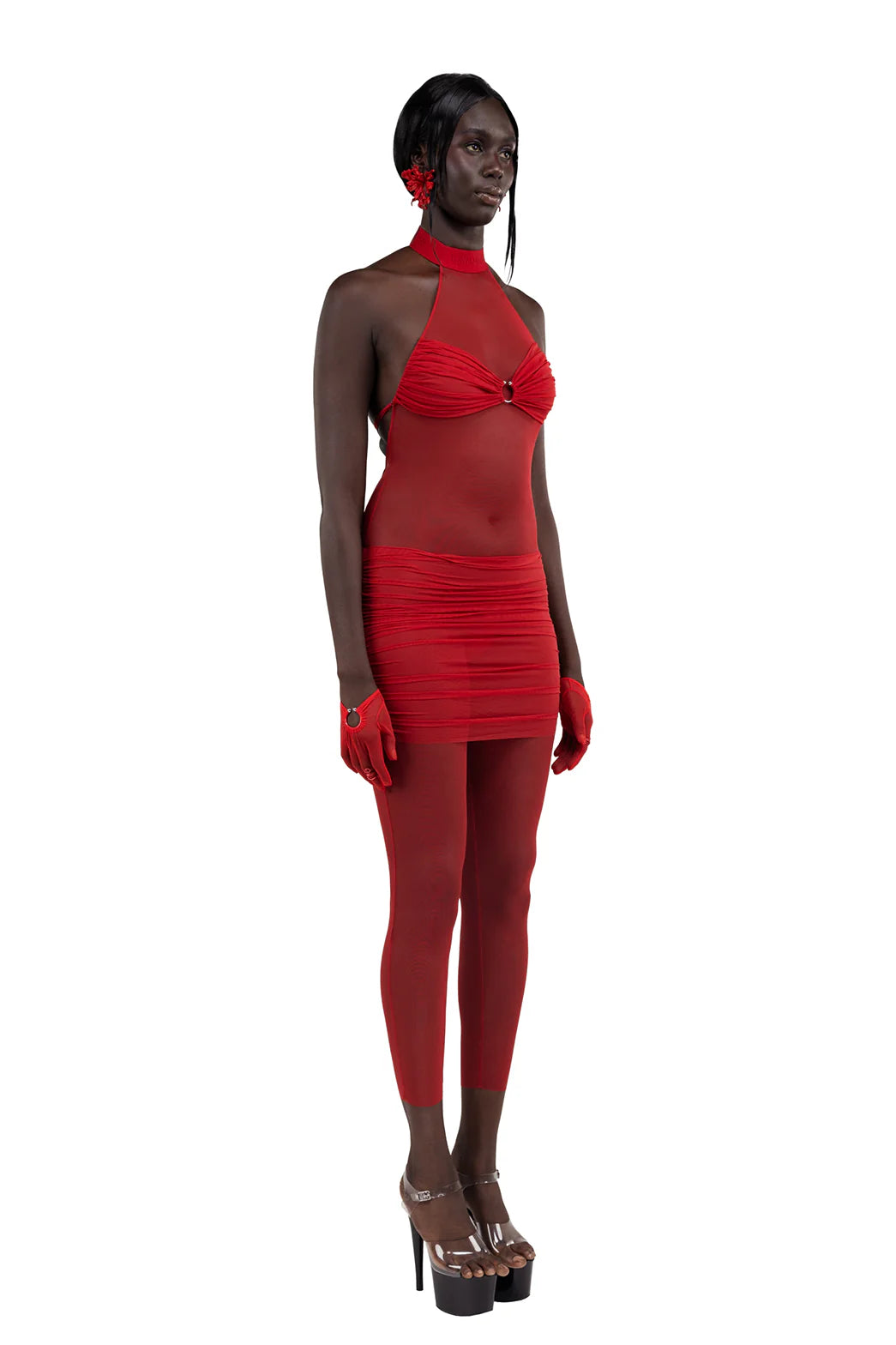 Reverie Red Catsuit