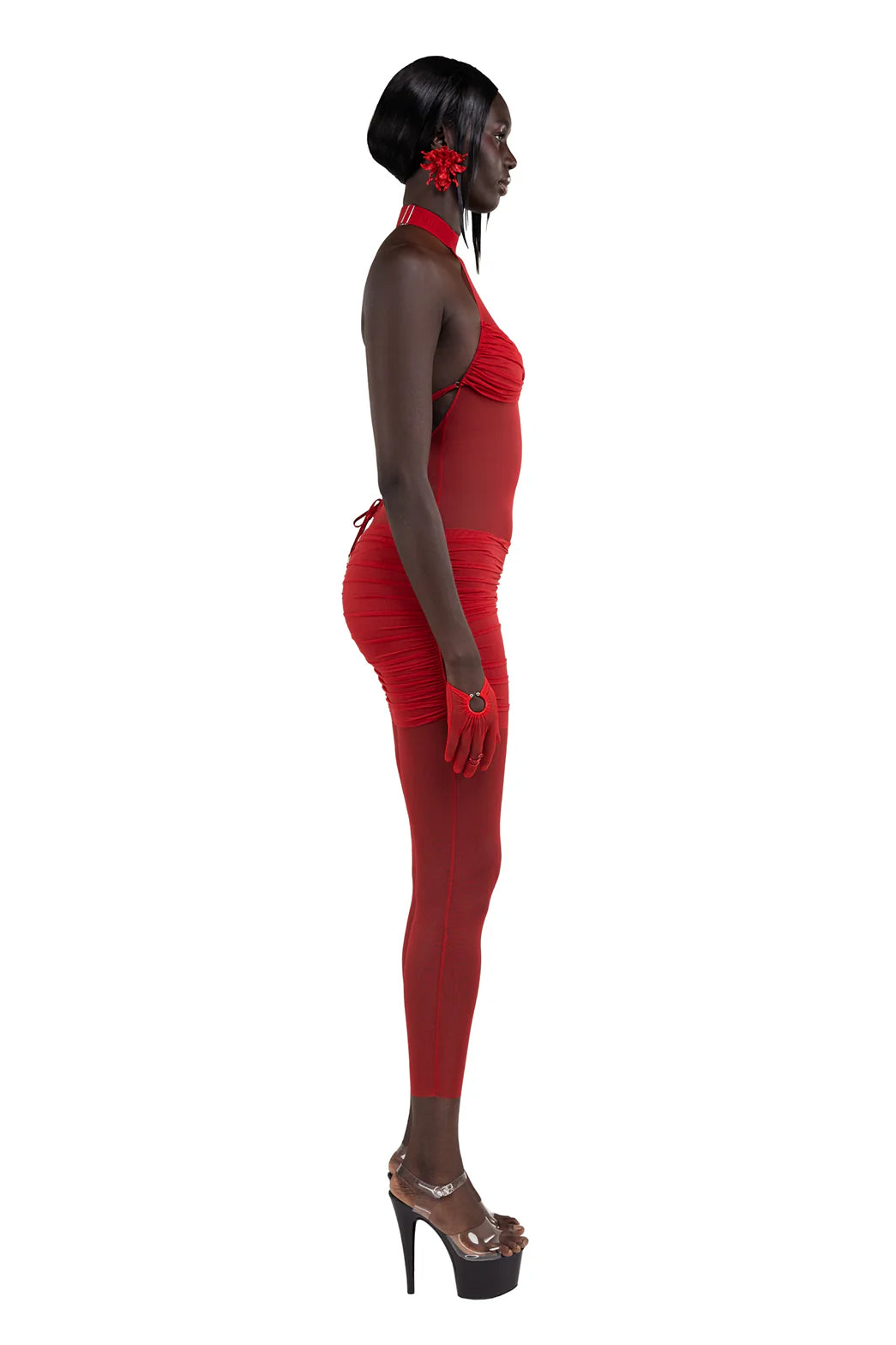 Reverie Red Catsuit