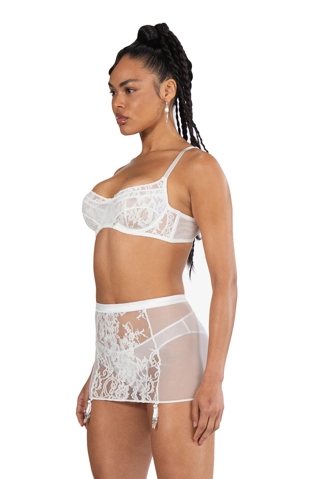 Elain Bra White