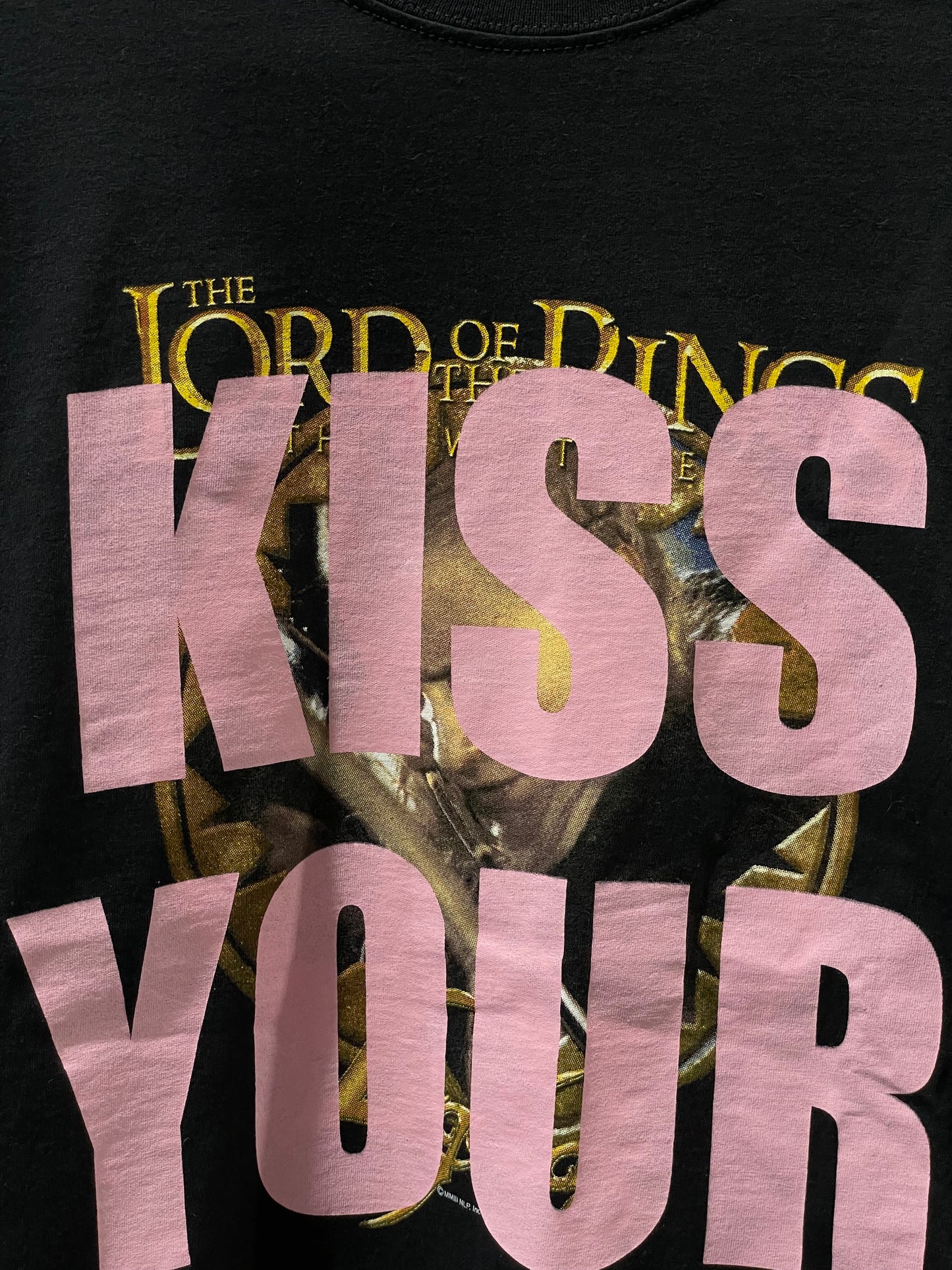 KISS YOUR IDOLS : THE LORD OF THE RINGS T-SHIRT