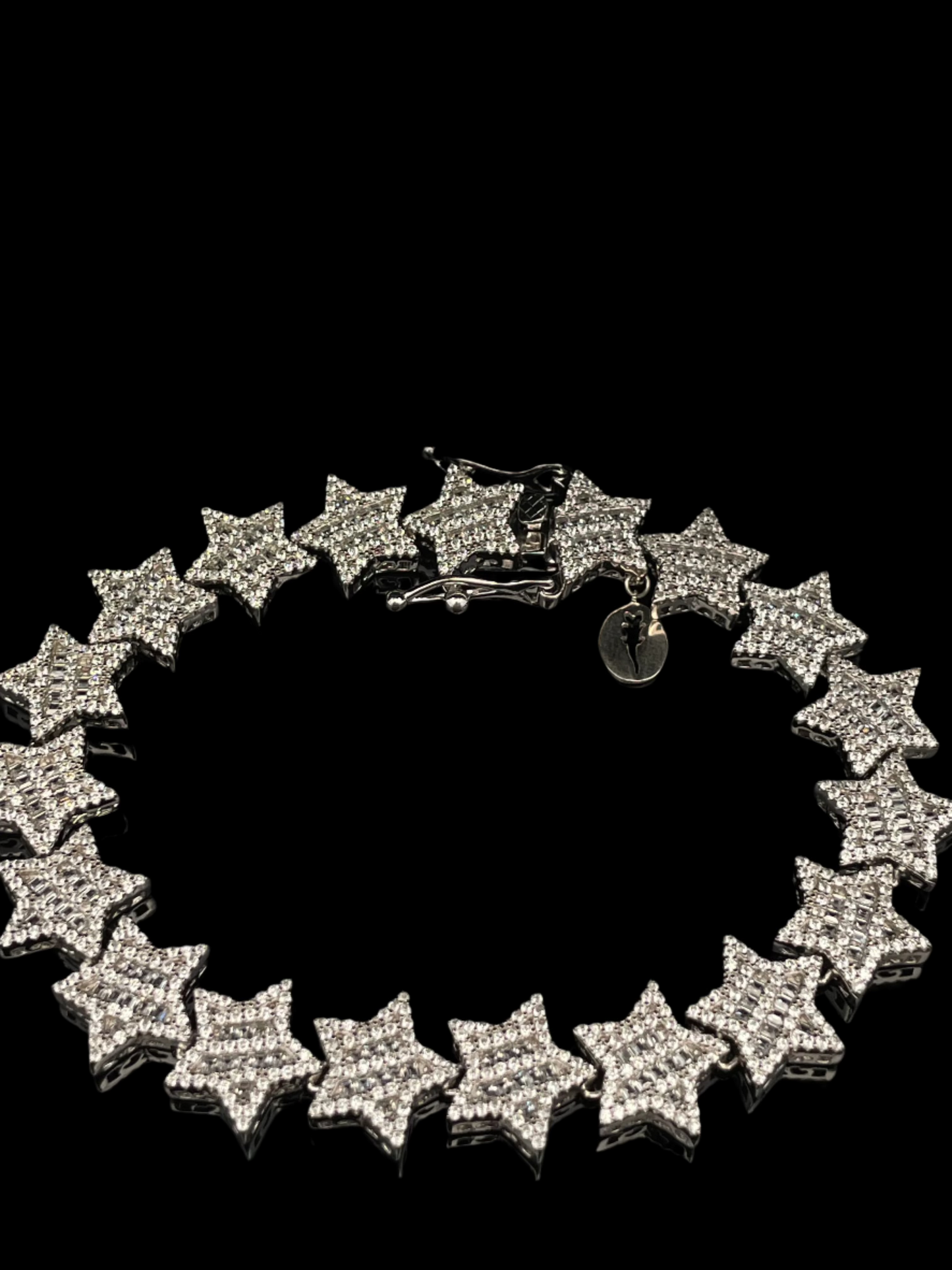 Iced Out Stars Chain Necklace