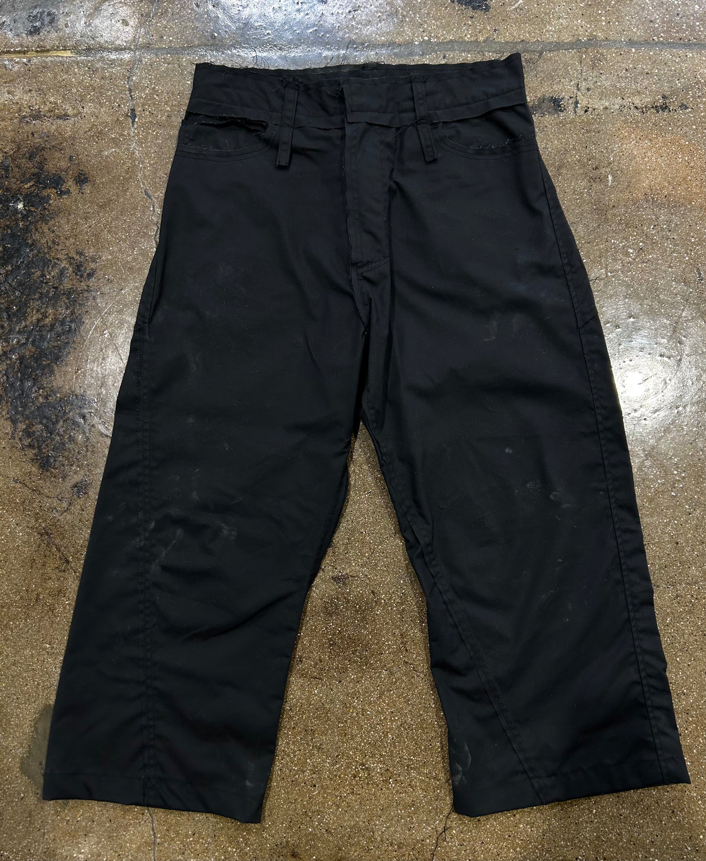 WAXED 5 POCKET TROUSER