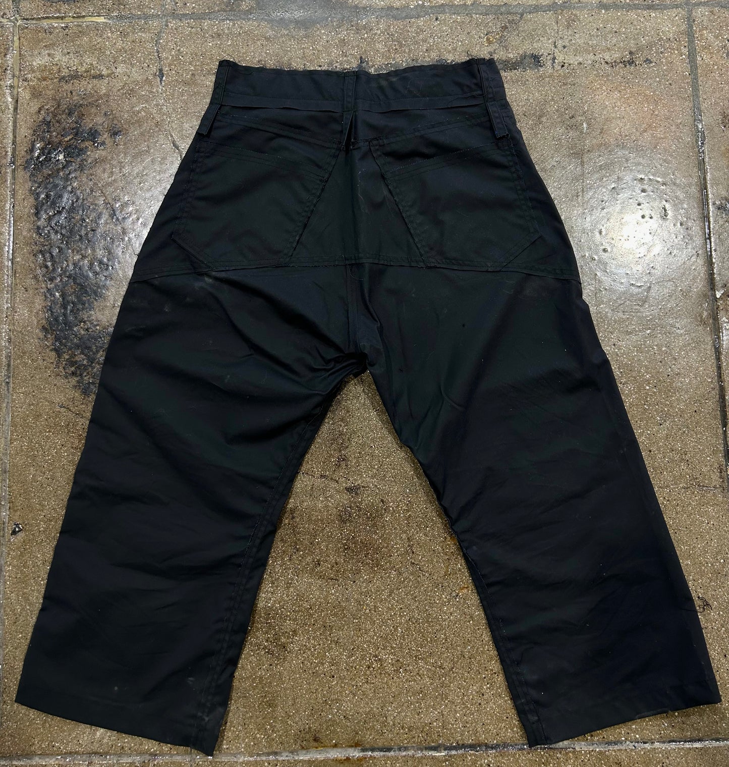 WAXED 5 POCKET TROUSER