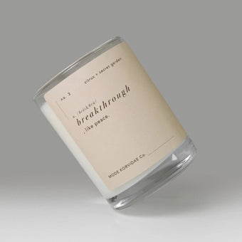 MODE KORVIDAE NO. 3 BREAKTHROUGH CANDLE - citrus + secret garden