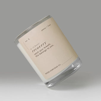 MODE KORVIDAE NO. 5 RECOVERY CANDLE - peony + linen