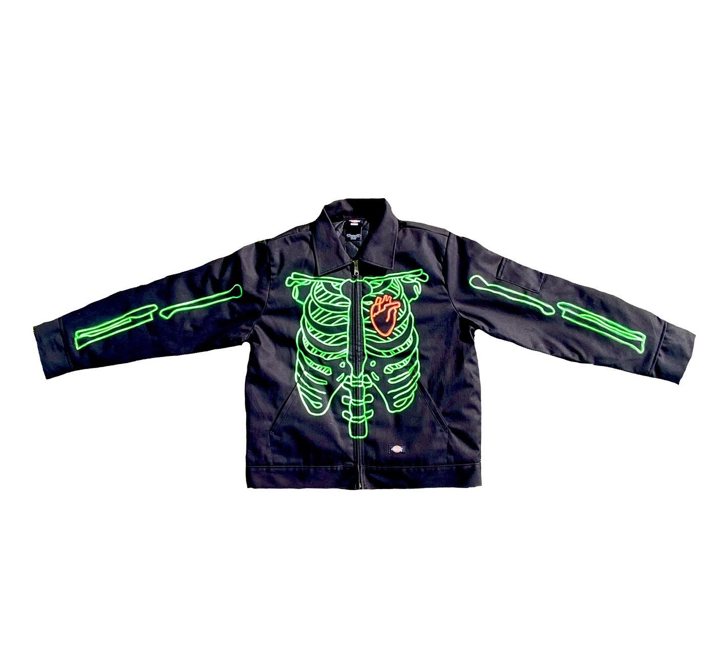 Neon Skeleton Jacket