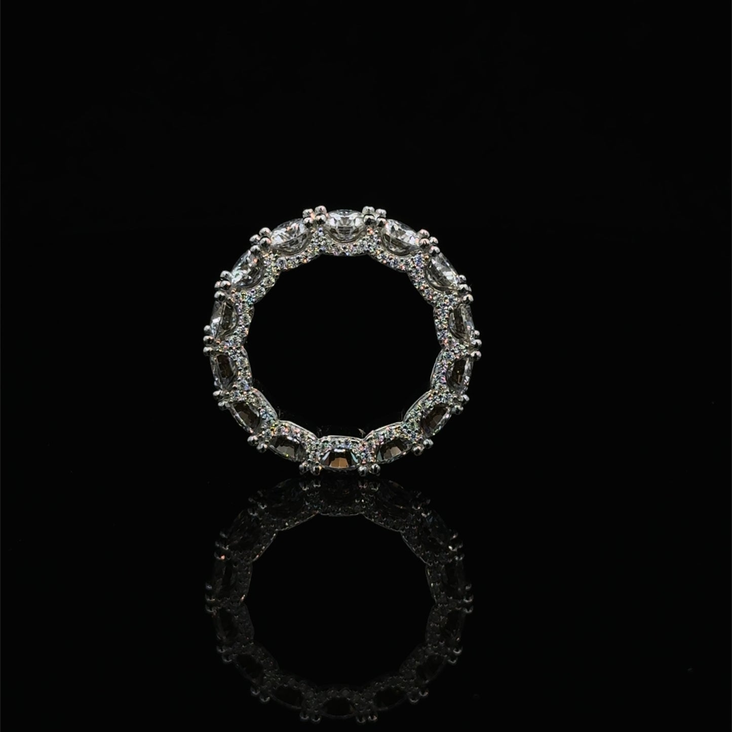 Moissanite Eternity Ring