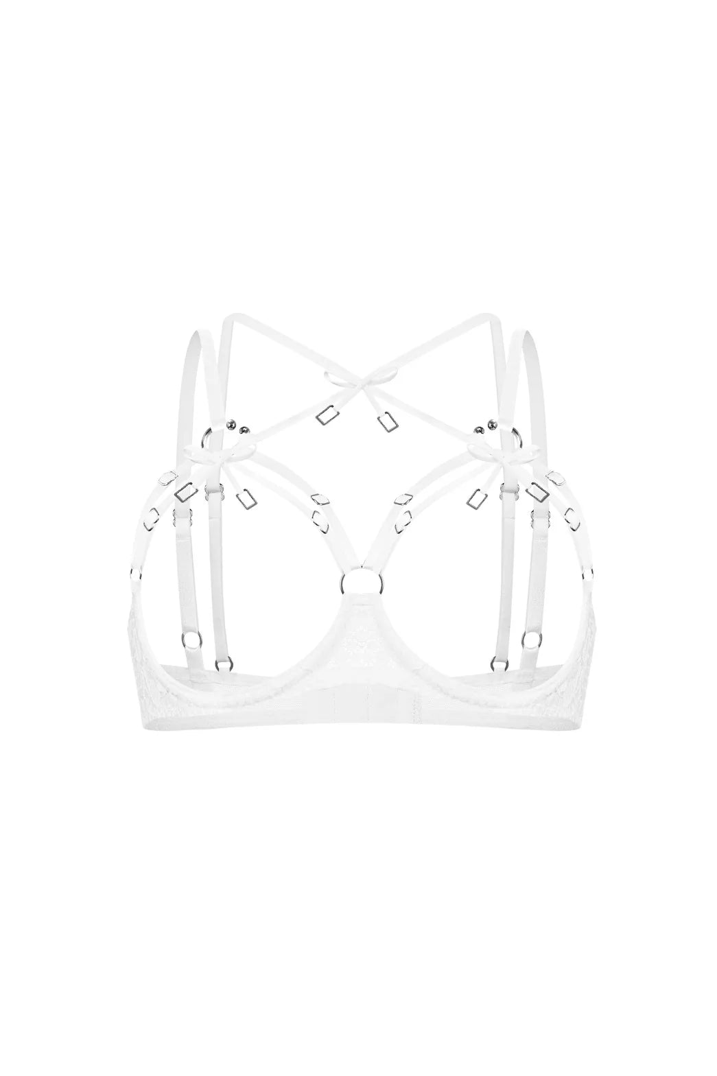 Aurora White Bra