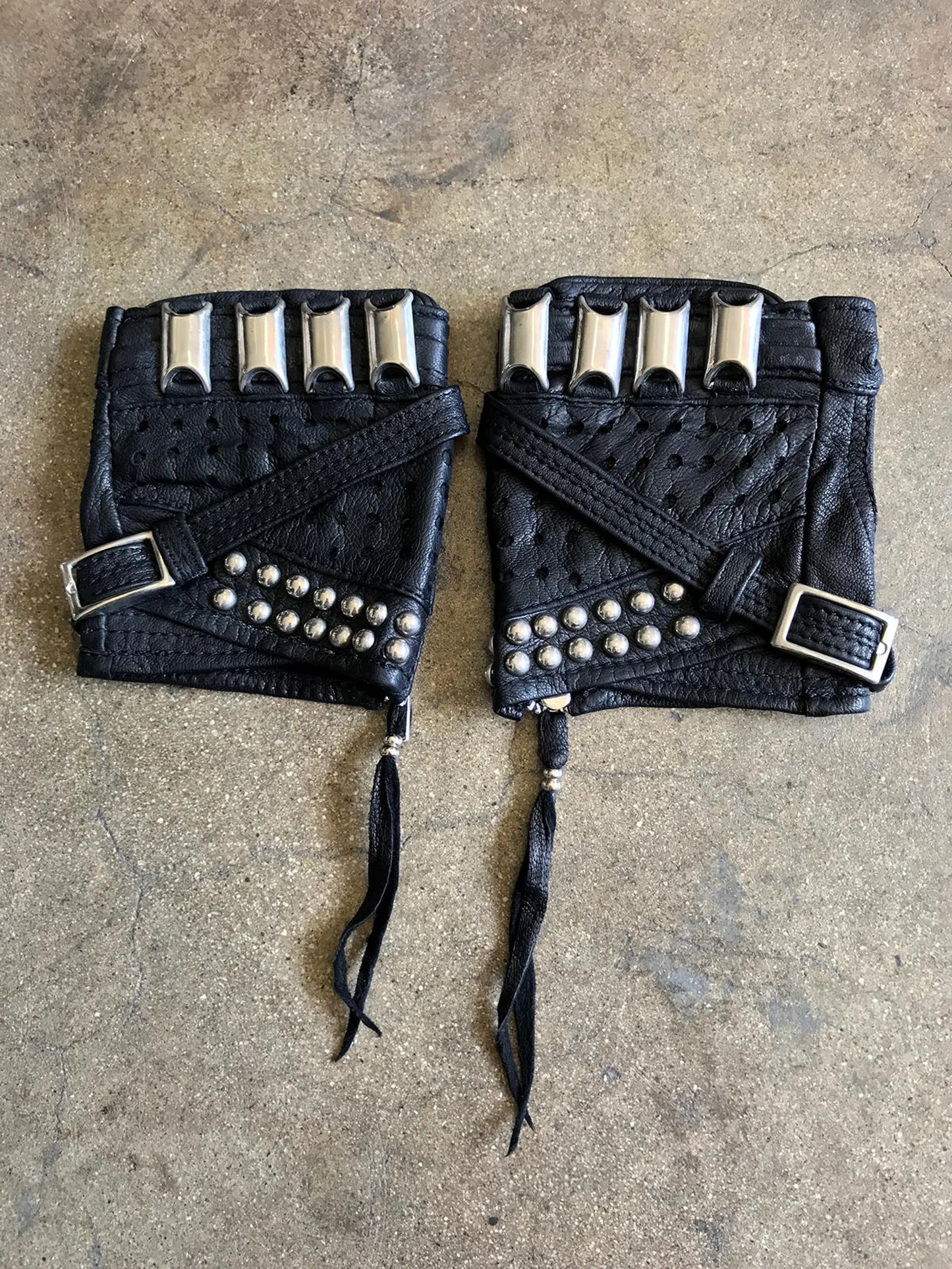Duster Black Gloves