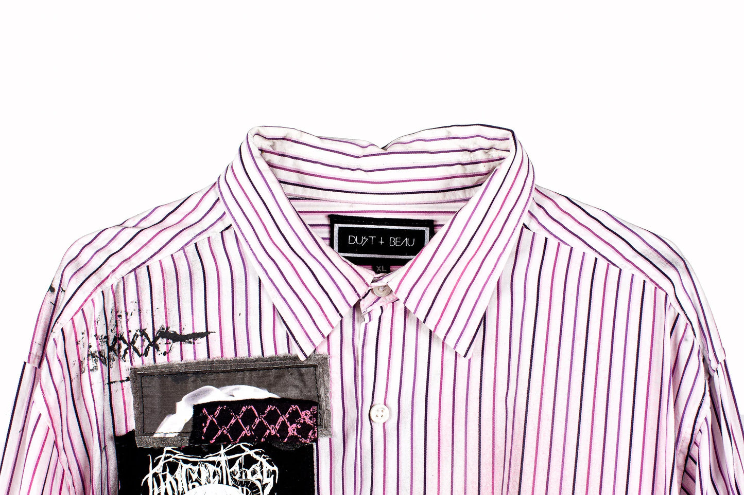 Pink Punk Button Down Shirt